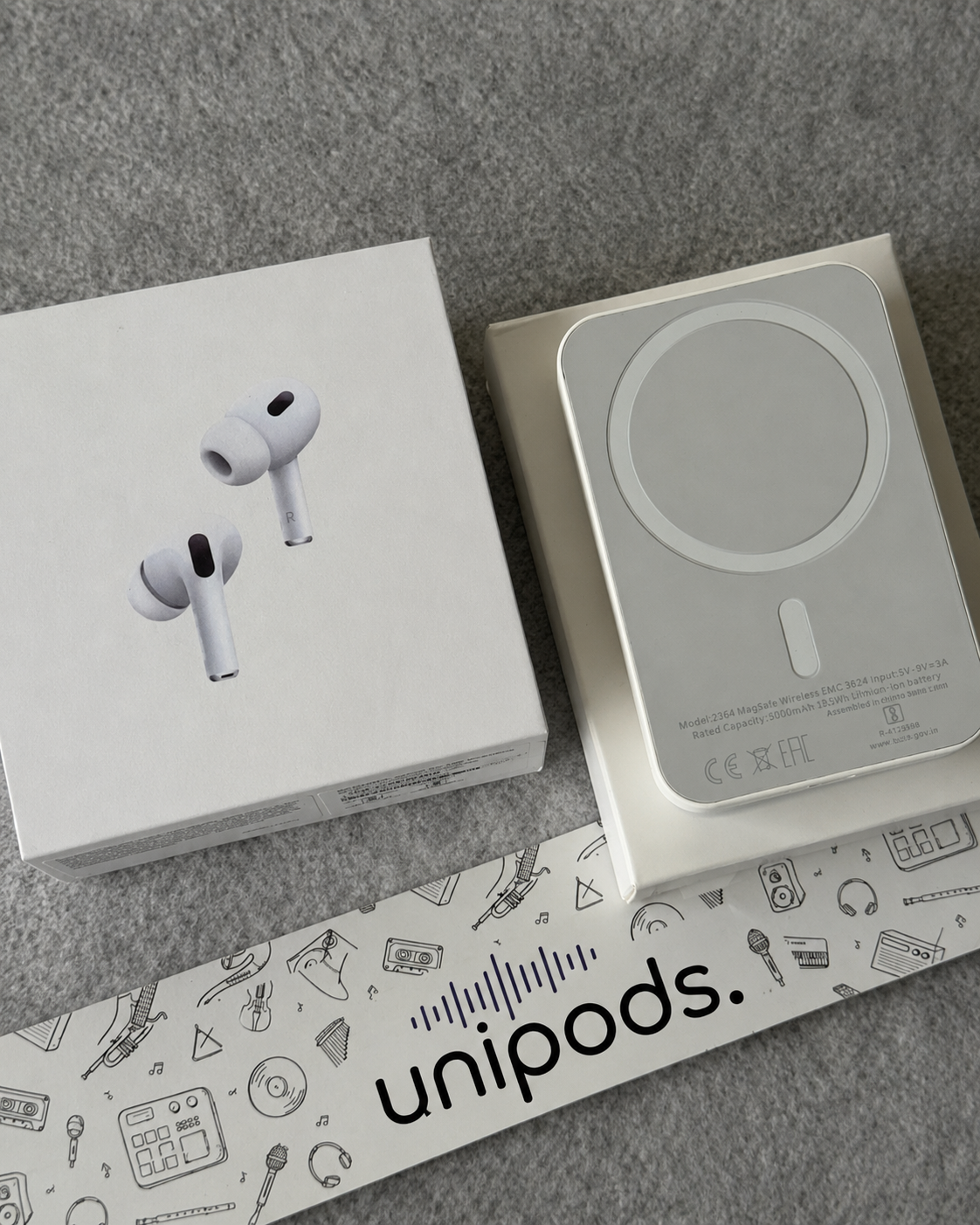 Unipods Pro 2 ANC | Free 5000mAh MagSafe Powerbank (6 Months Warranty)