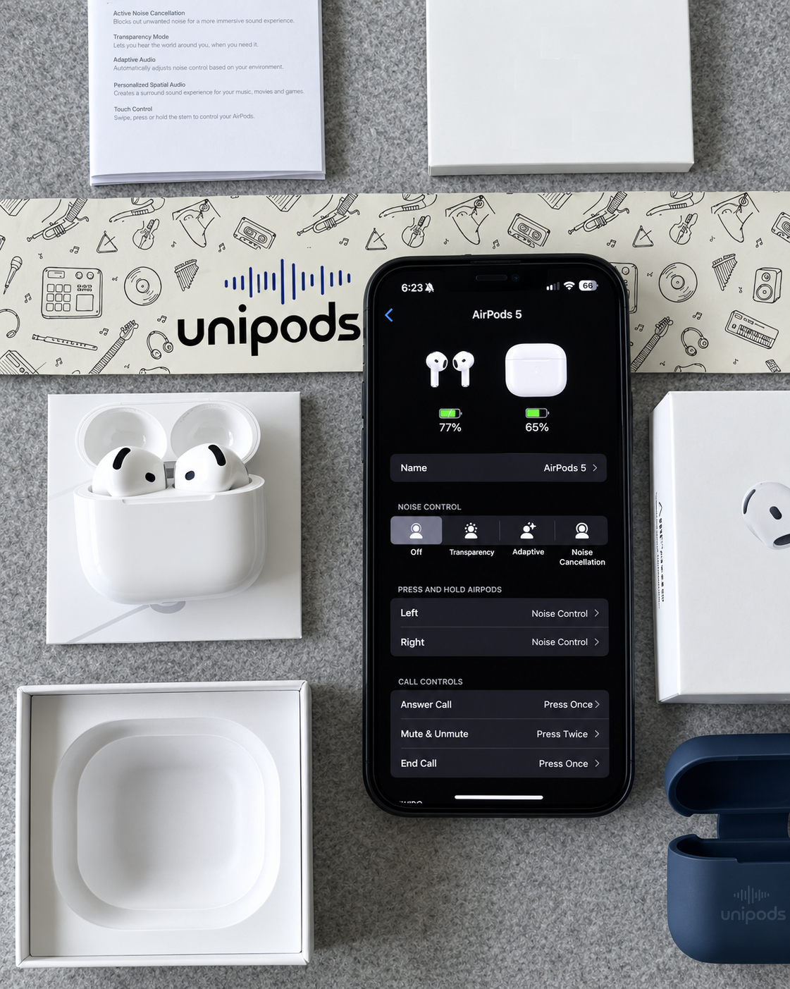 Unipods 5 ANC - (6 Months Warranty)
